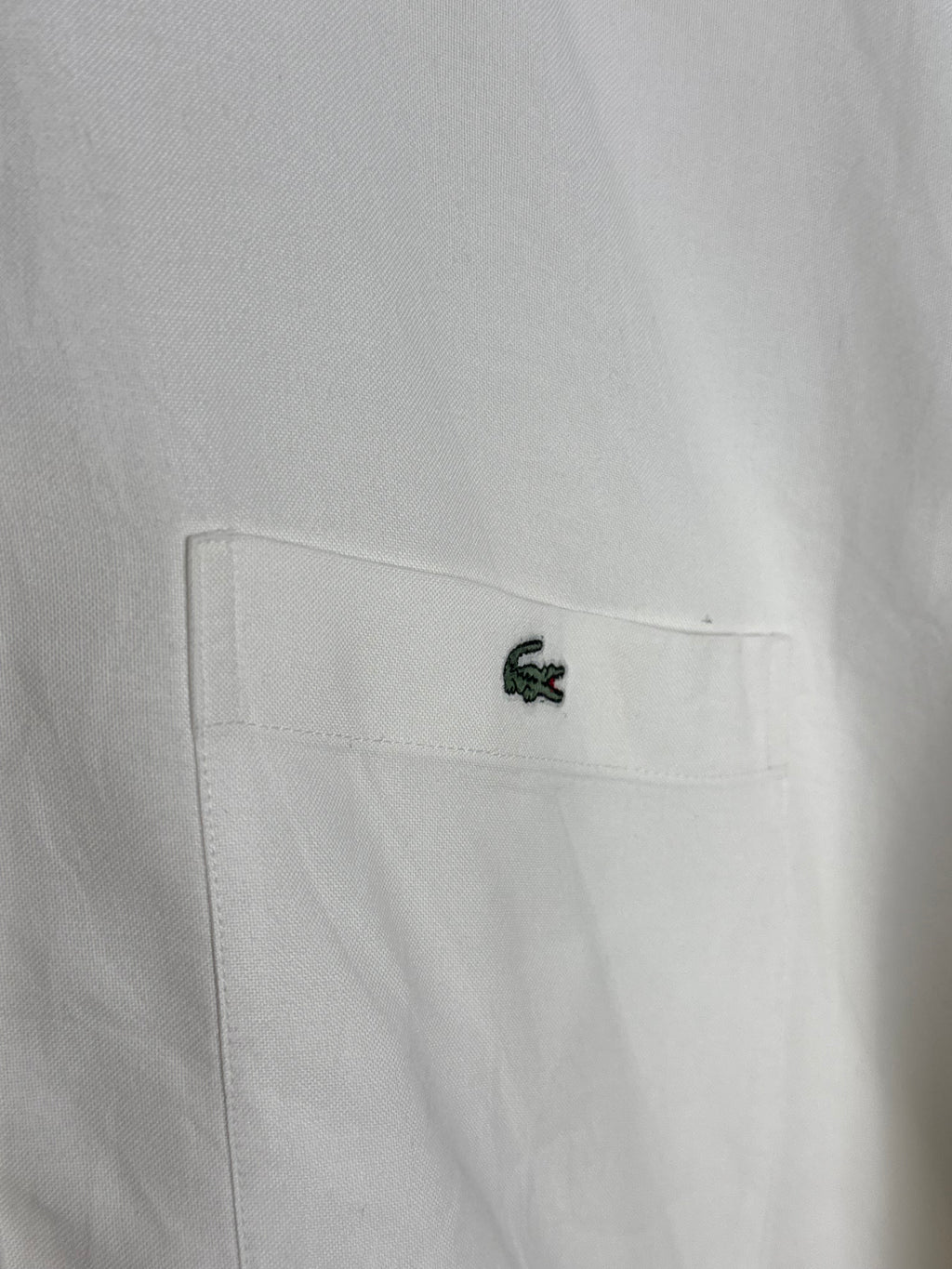 Chemise Lacoste blanche logo crocodile - taille L