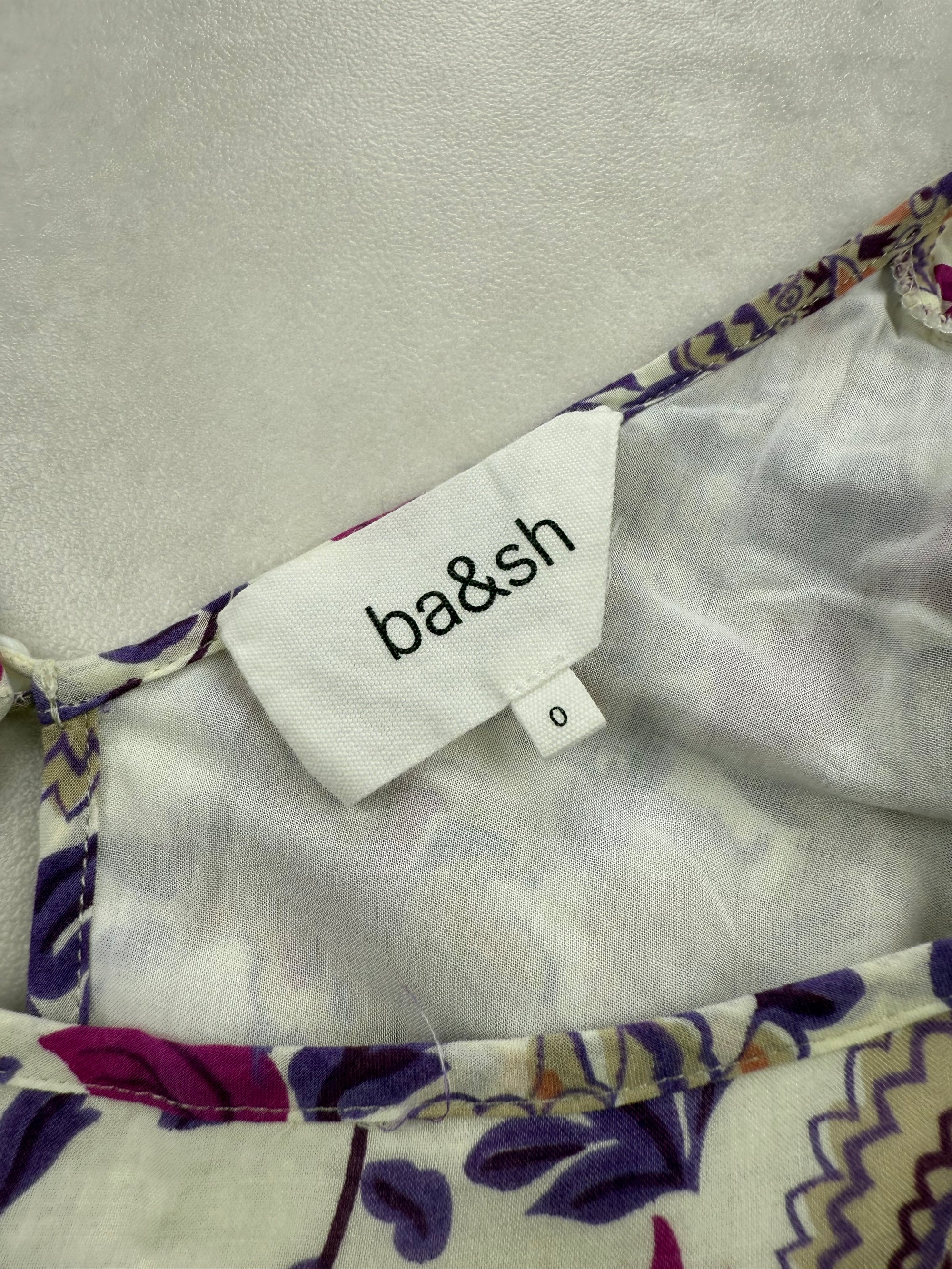 Robe Ba&sh fleuries doublé - Taille XS