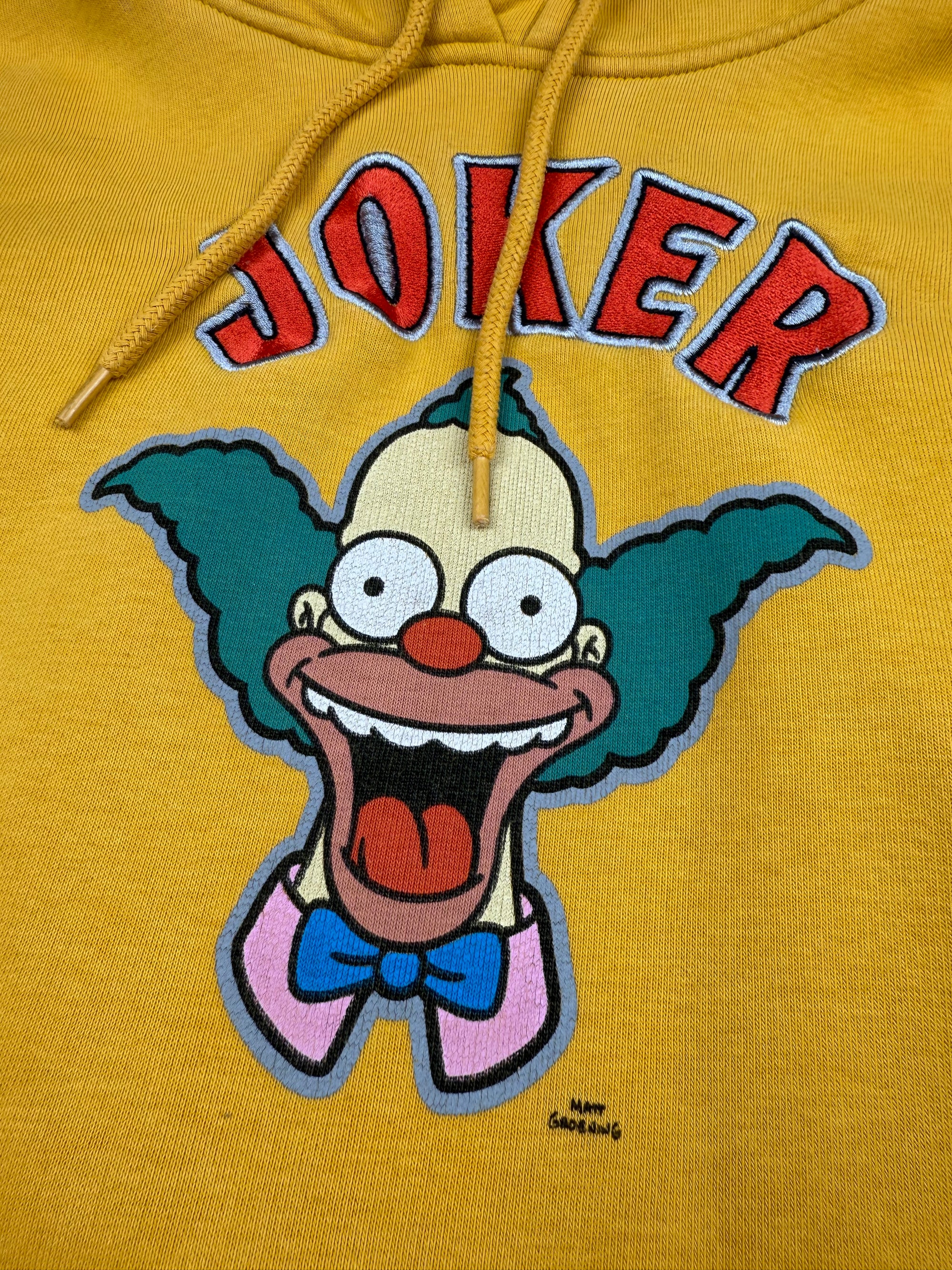 Sweat à capuche The Simpsons « JOKER » Krusty le Clown - taille XL
