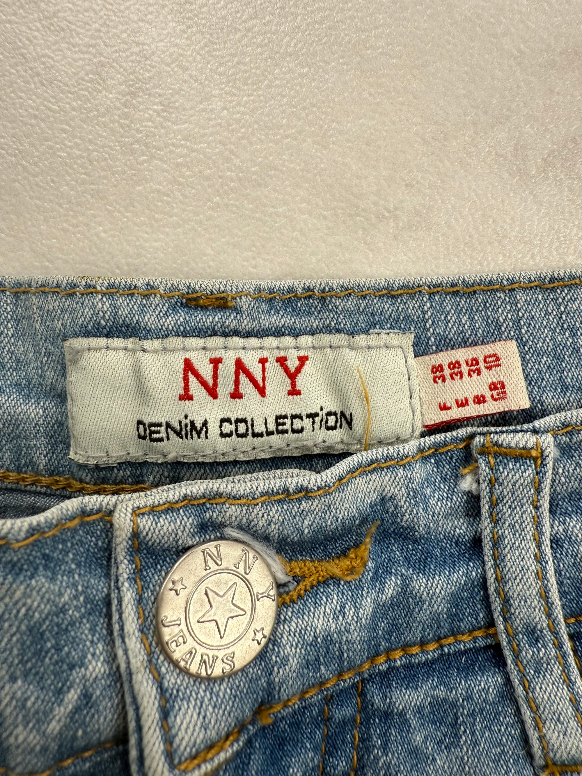 Jean Flare Bootcut NNY - Y2K Ripped & Poche Dentelle - Taille 38
